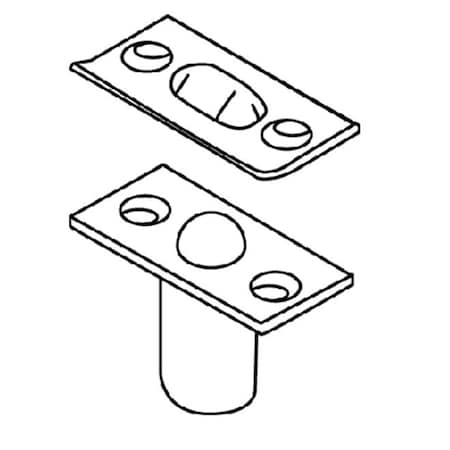 Trimco Closet Ball Catch Satin Chrome 1555.626